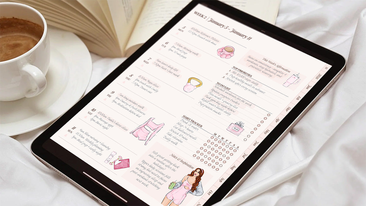 How I Design My Dream Life with a Digital Planner – Girls Got Goals