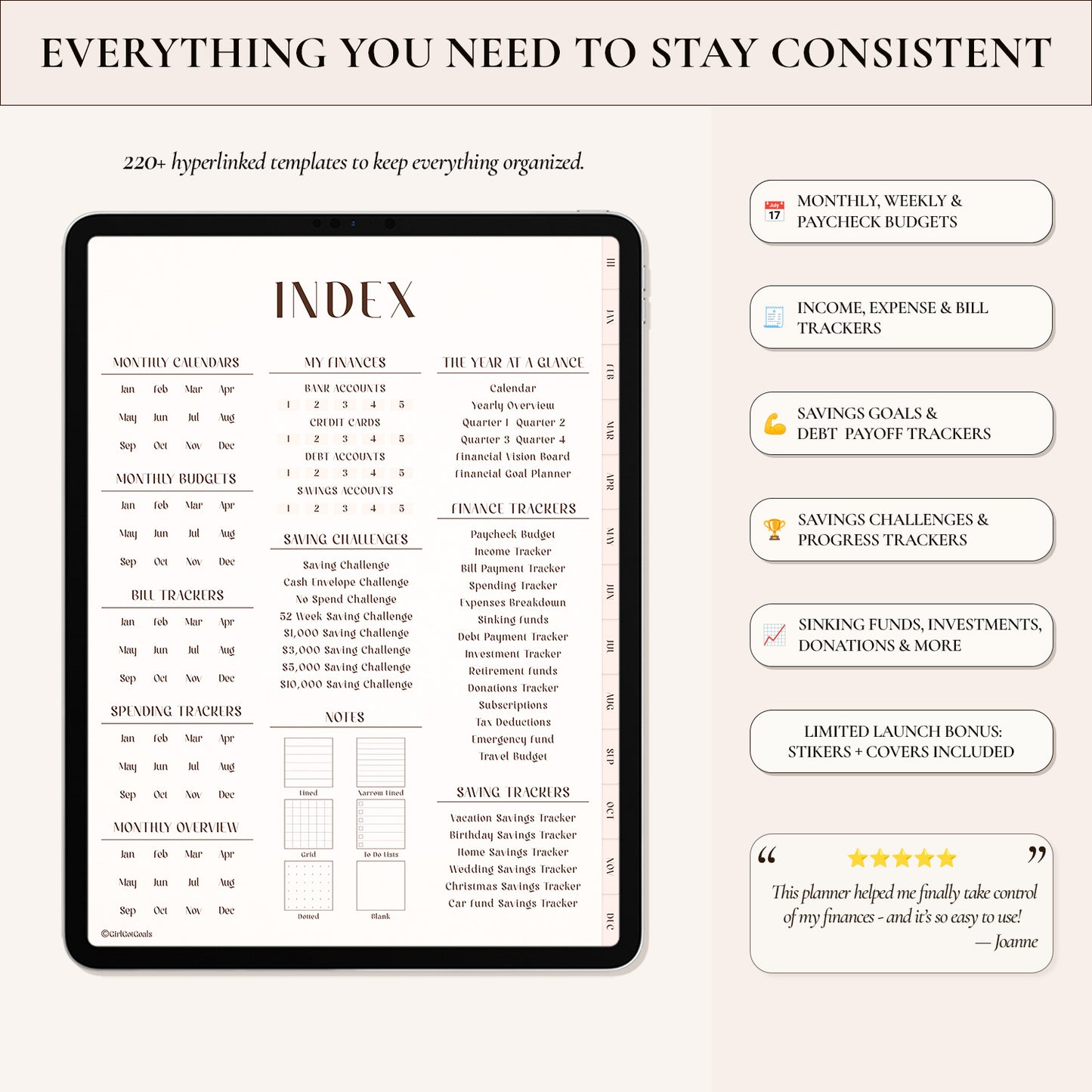 Digital Budget Planner