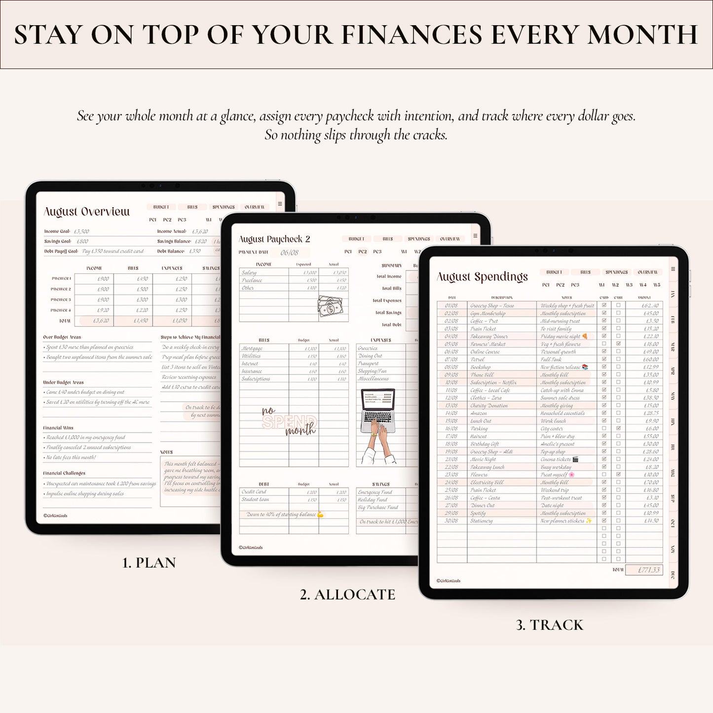 Digital Budget Planner