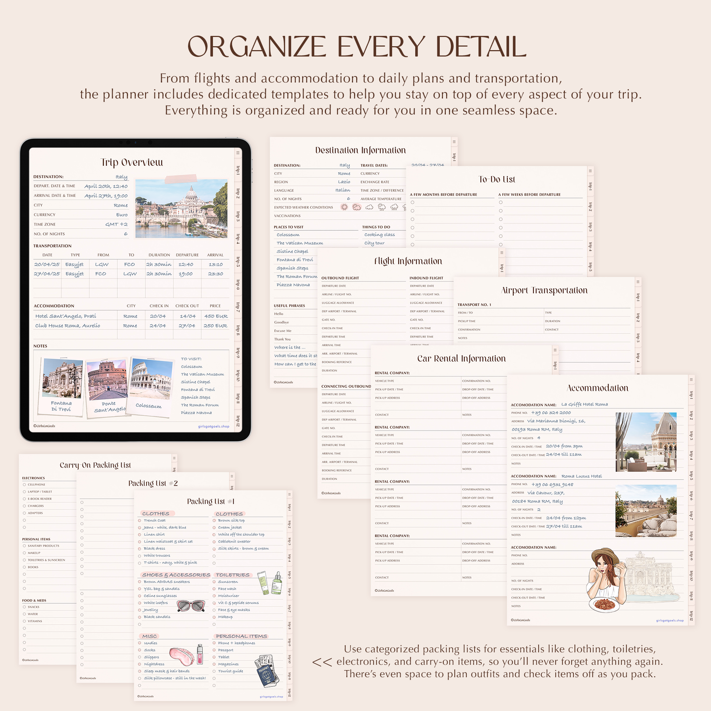 Digital Travel Planner