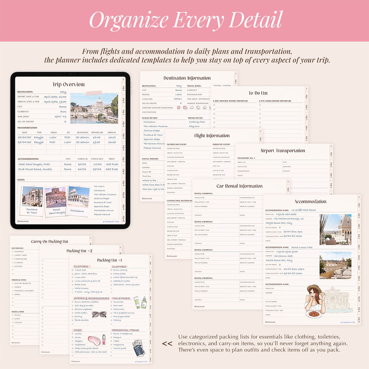 Digital Travel Planner