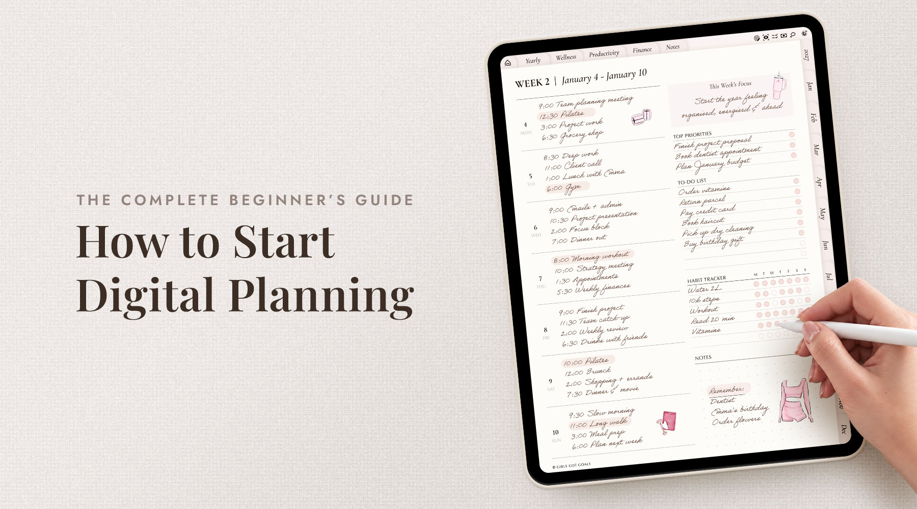 Digital Planning for Beginners