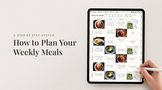 Weekly Meal Planning for Beginners: A Simple Step-by-Step System