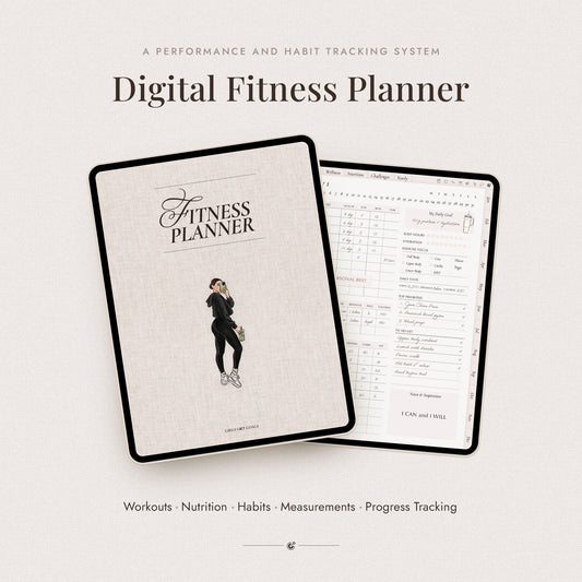 Digital Fitness Planner