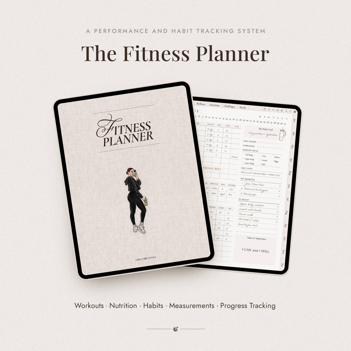 Digital Fitness Planner