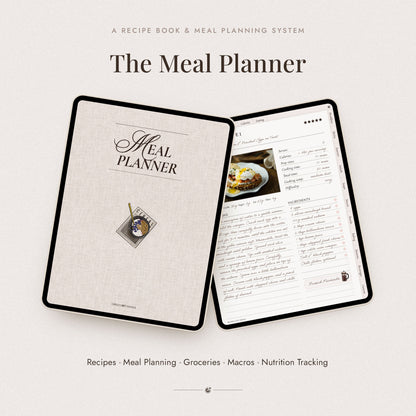 Digital Meal Planner & Recipe Book