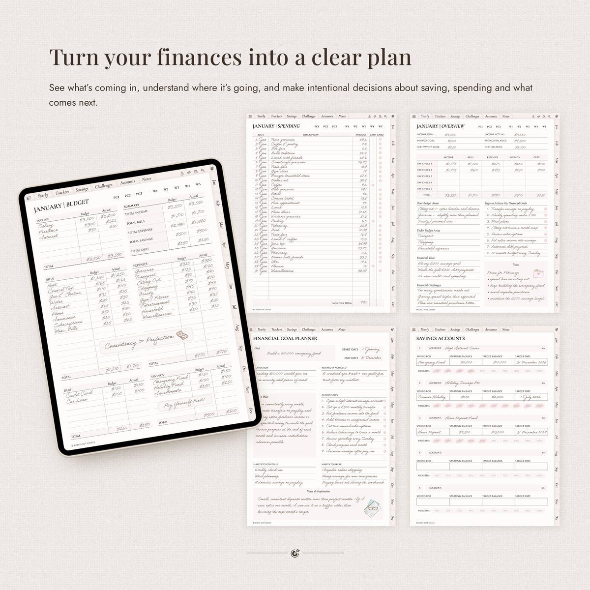 Digital Budget Planner