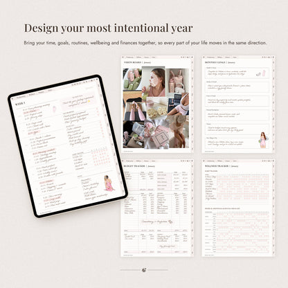 Undated Digital All-In-One Planner