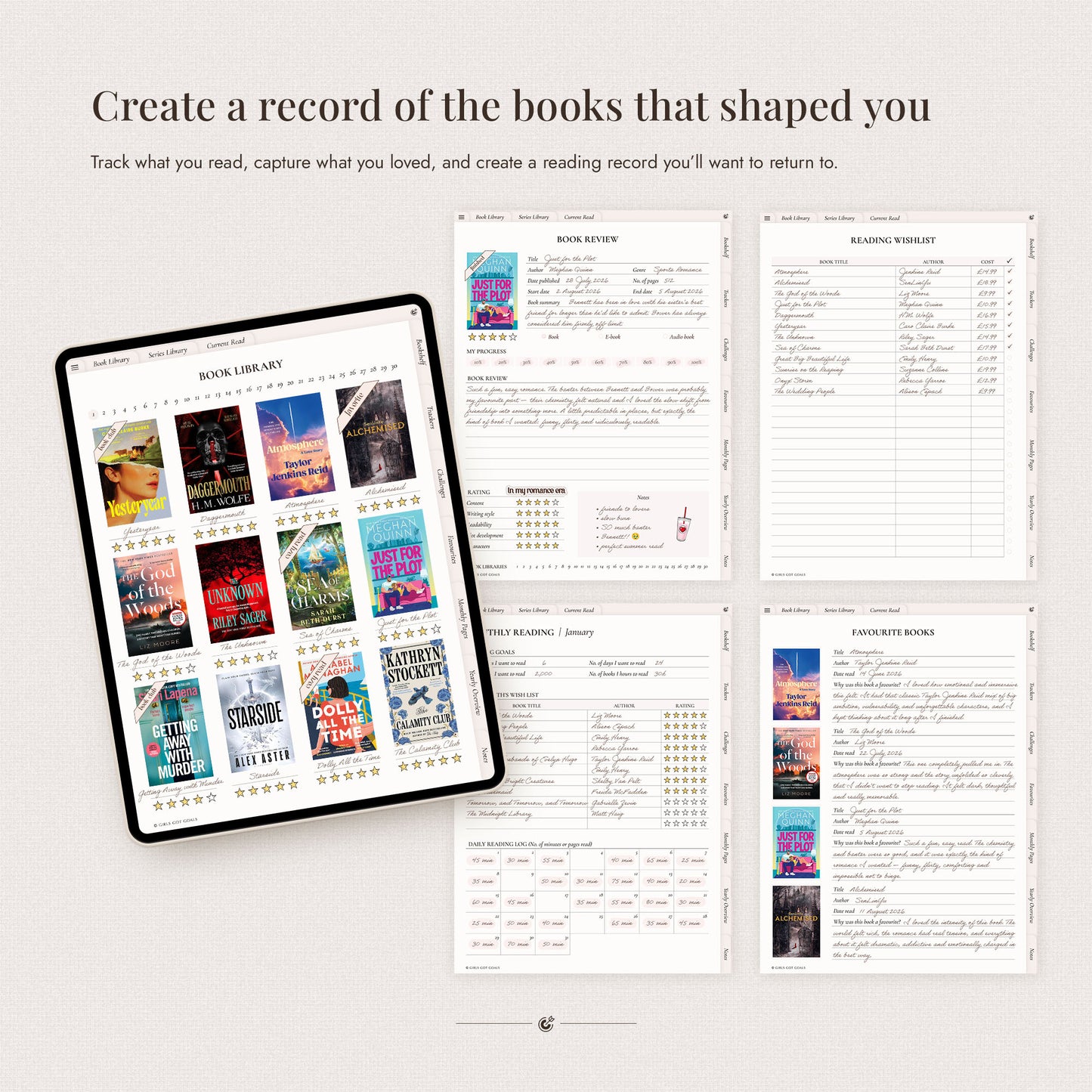 Digital Reading Journal