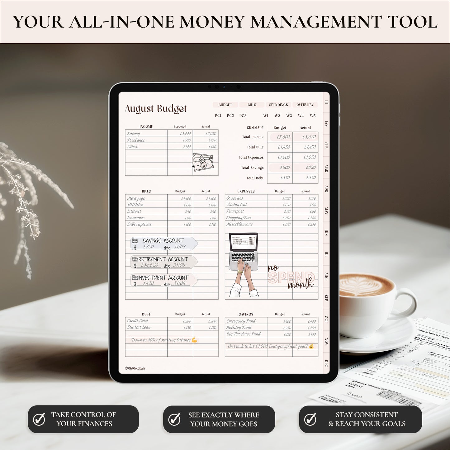 Digital Budget Planner