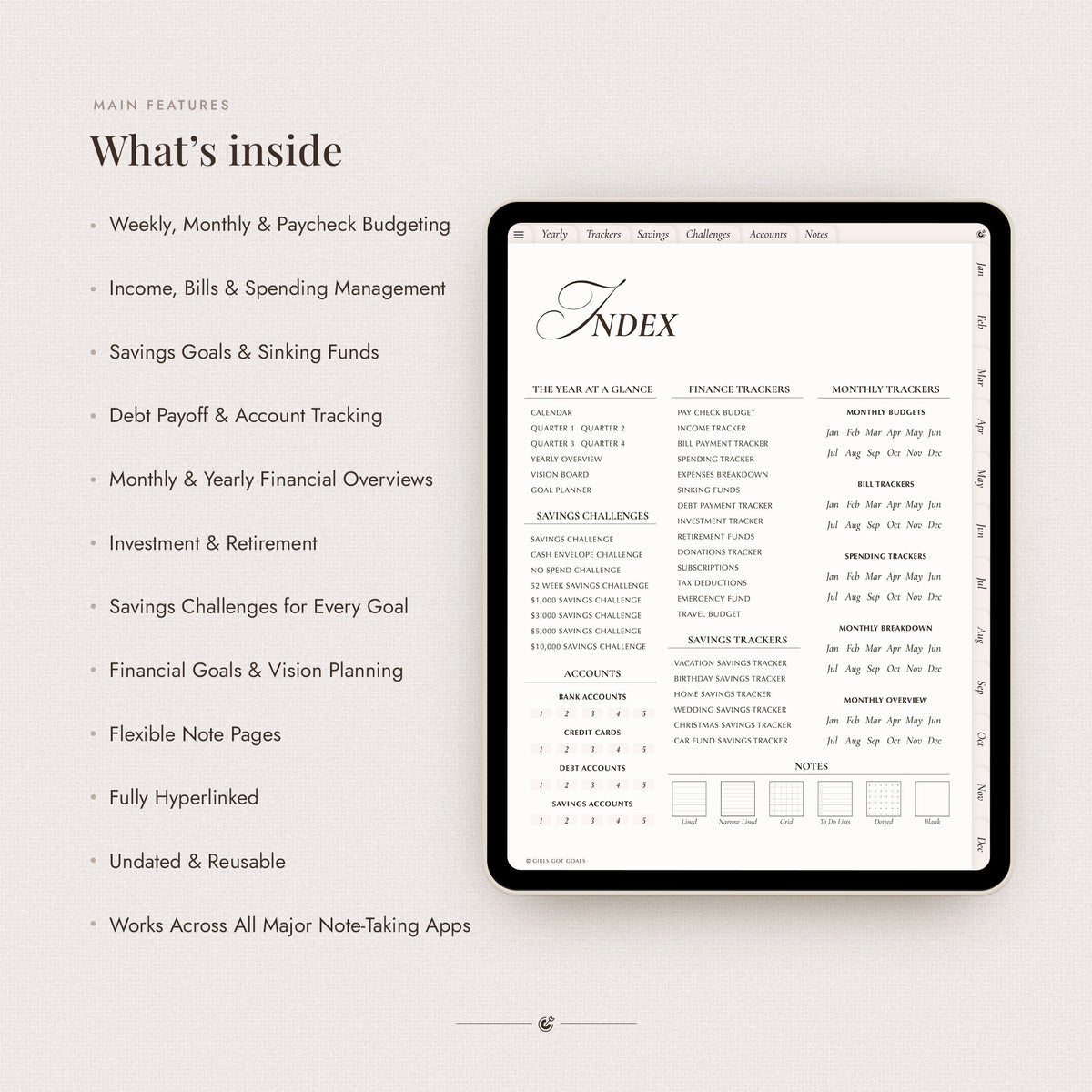 Digital Budget Planner