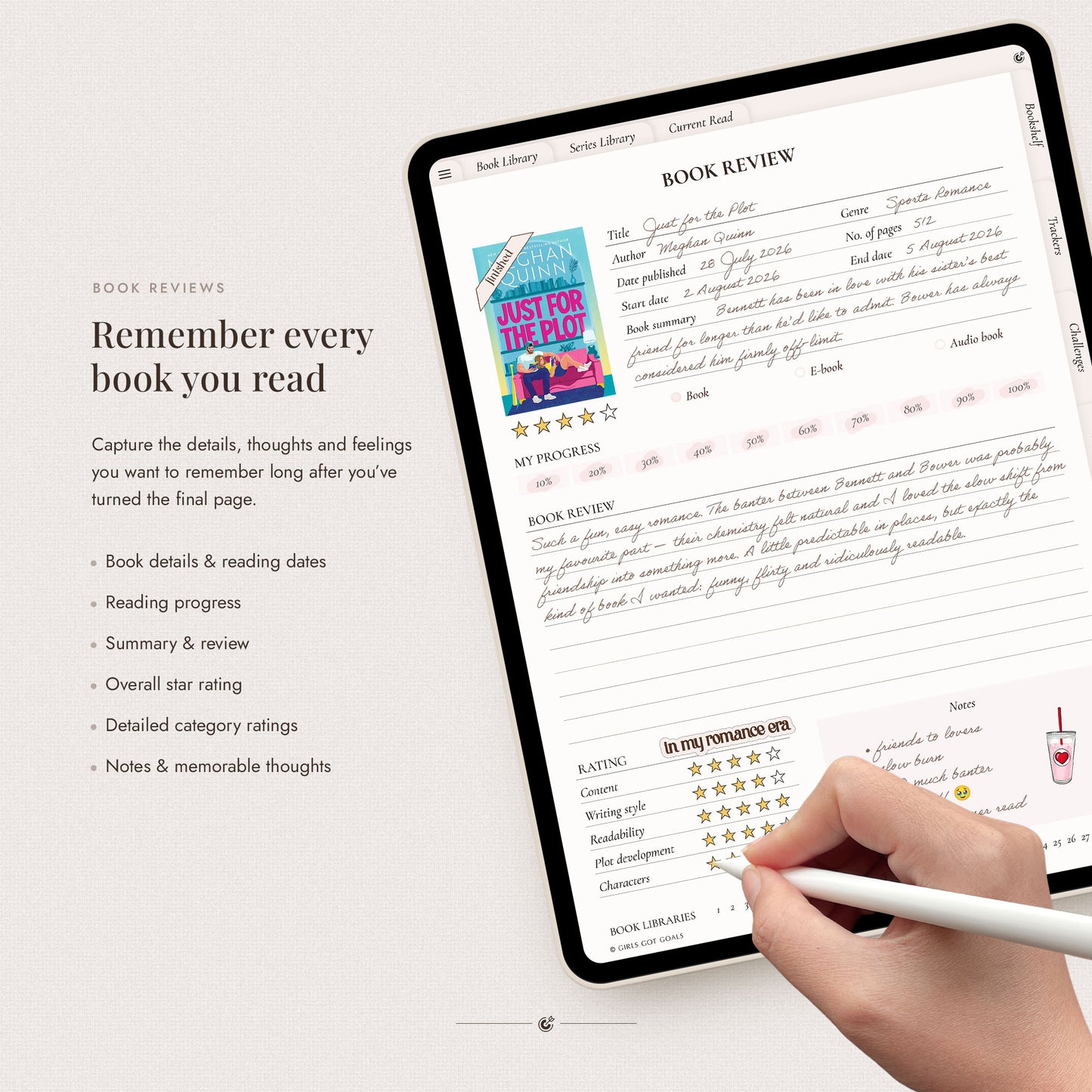 Digital Reading Journal
