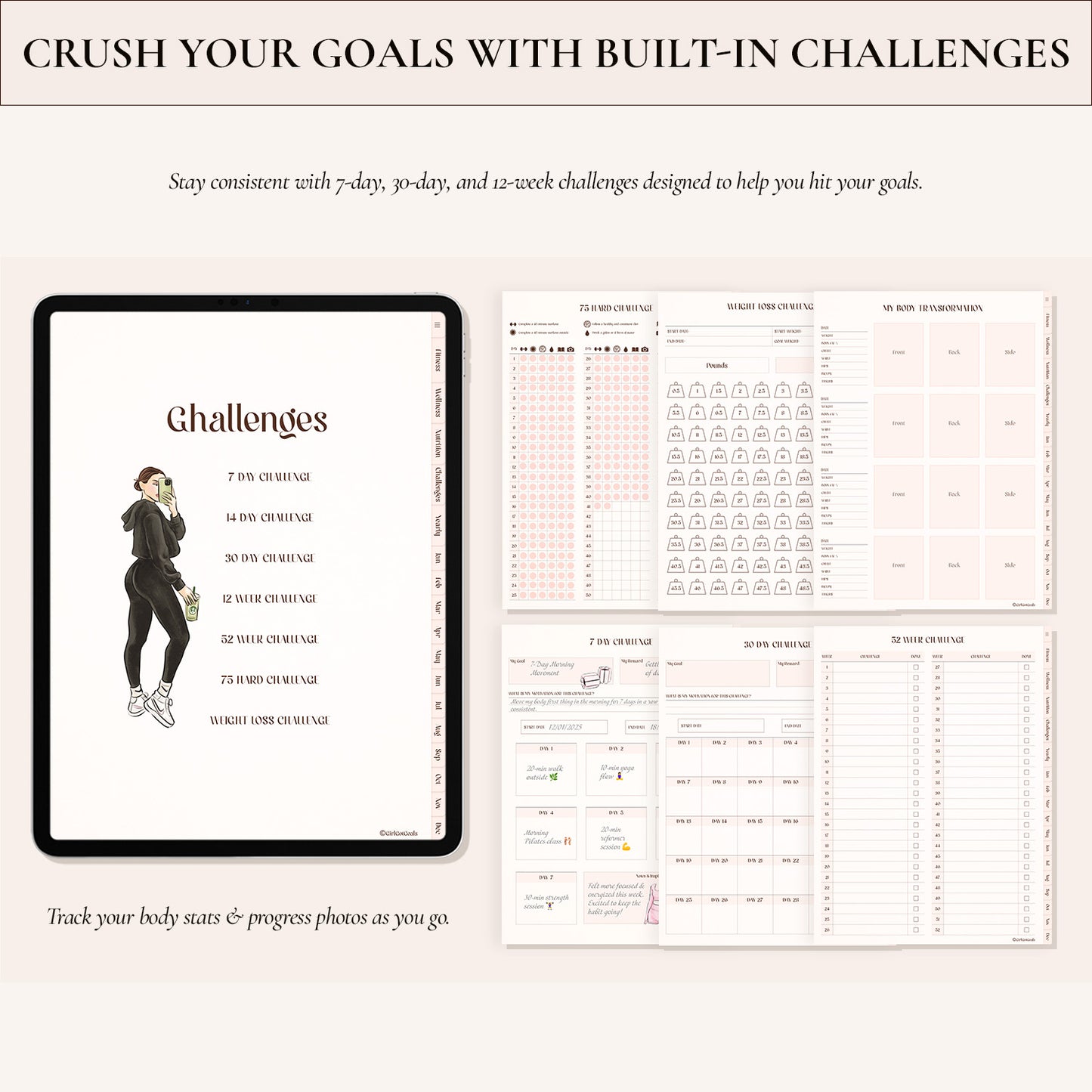 Digital Fitness Planner