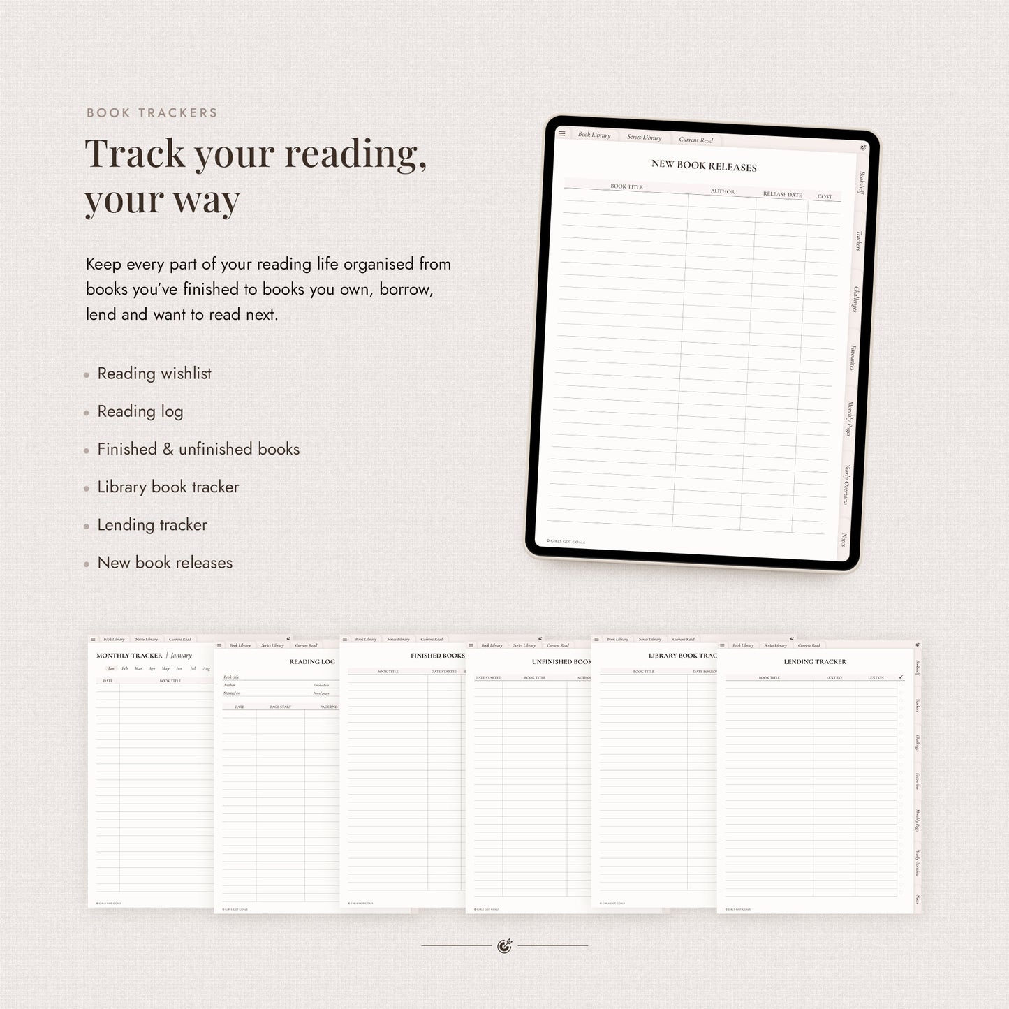 Digital Reading Journal