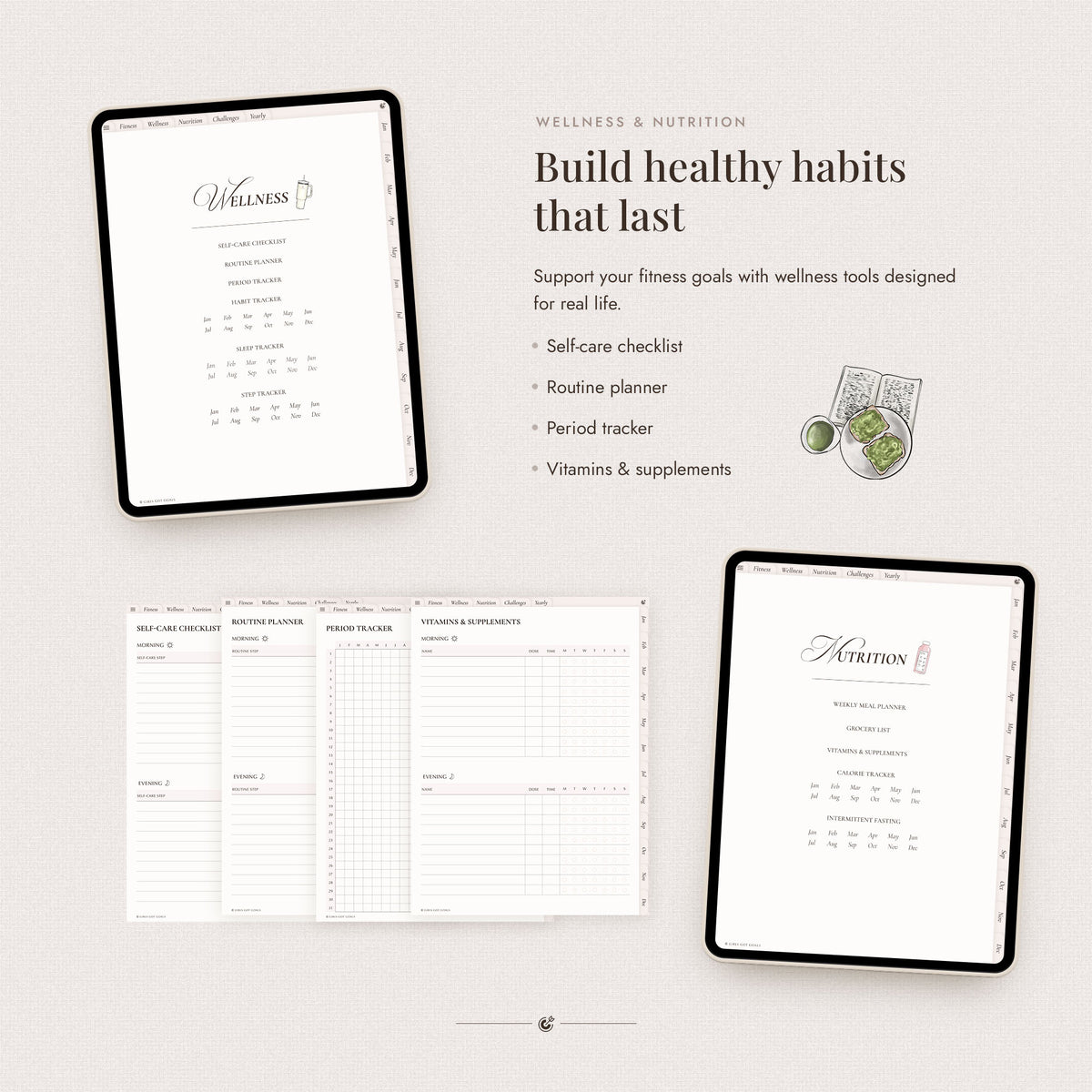 Digital Fitness Planner