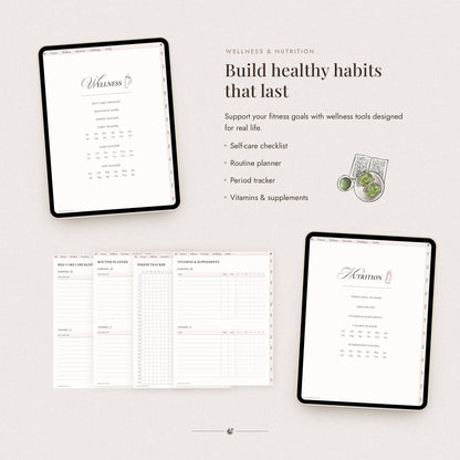 Digital Fitness Planner