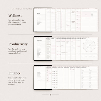 Undated Digital All-In-One Planner