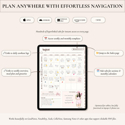 Digital Fitness Planner