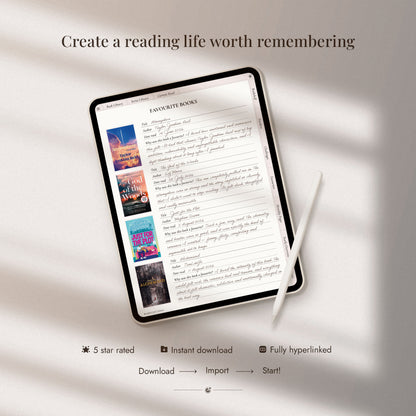 Digital Reading Journal