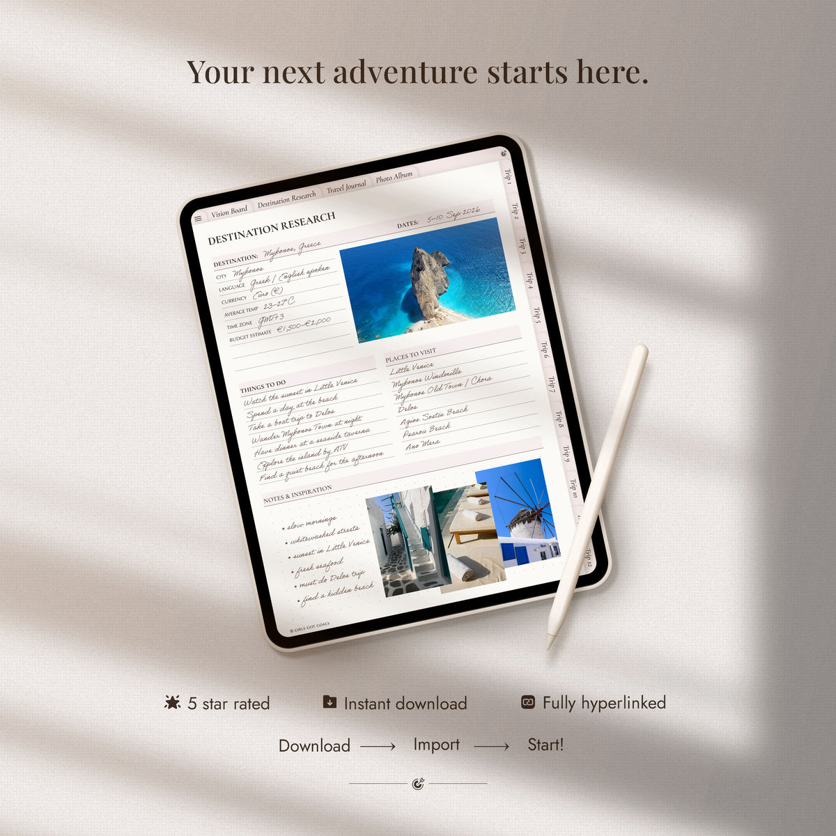 Digital Travel Planner