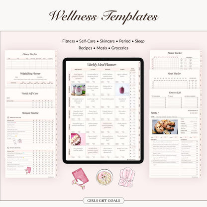 2026 + 2027 + Undated Digital Planner Bundle