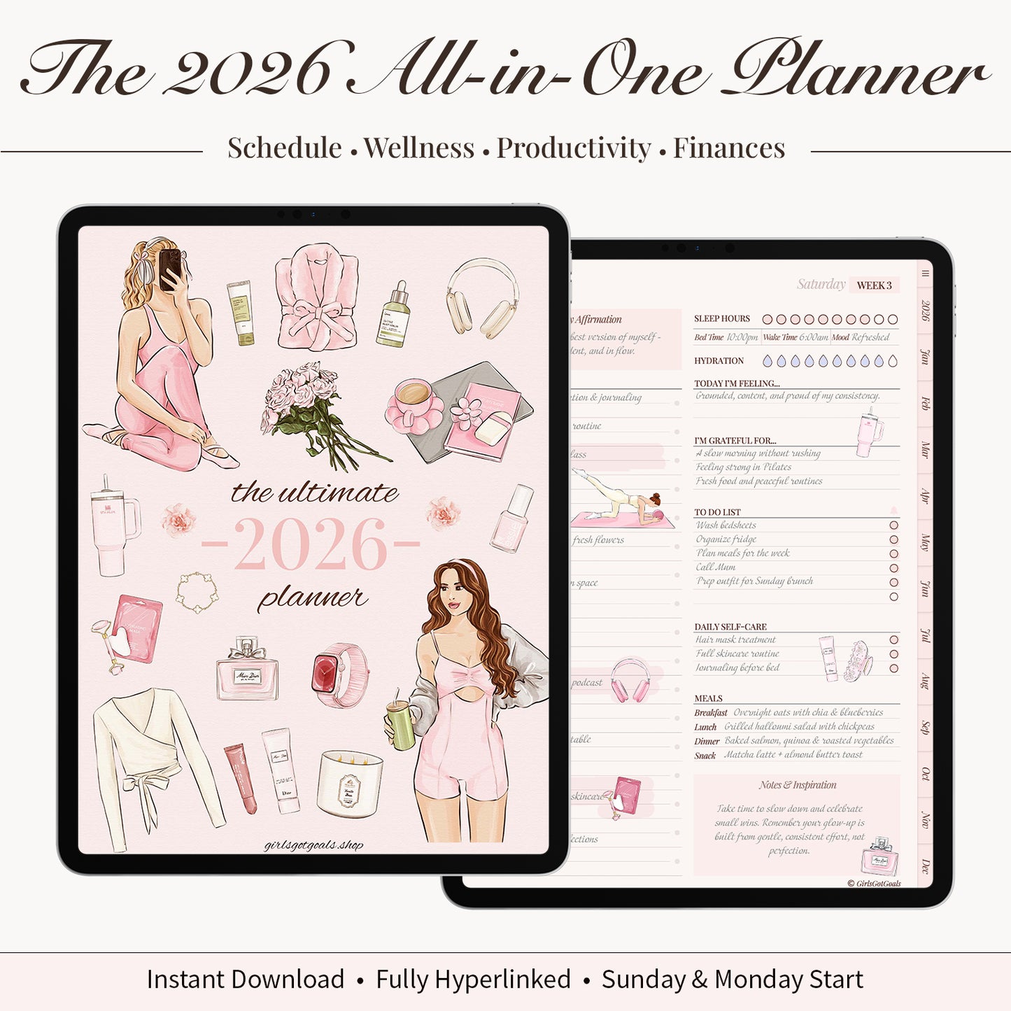 2026 Digital All-In-One Planner