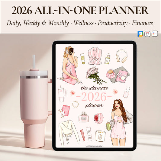 2026 Digital All-In-One Planner