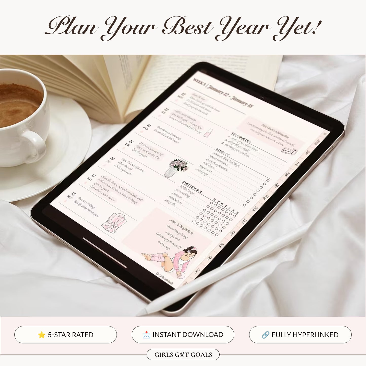 2026 Digital All-In-One Planner
