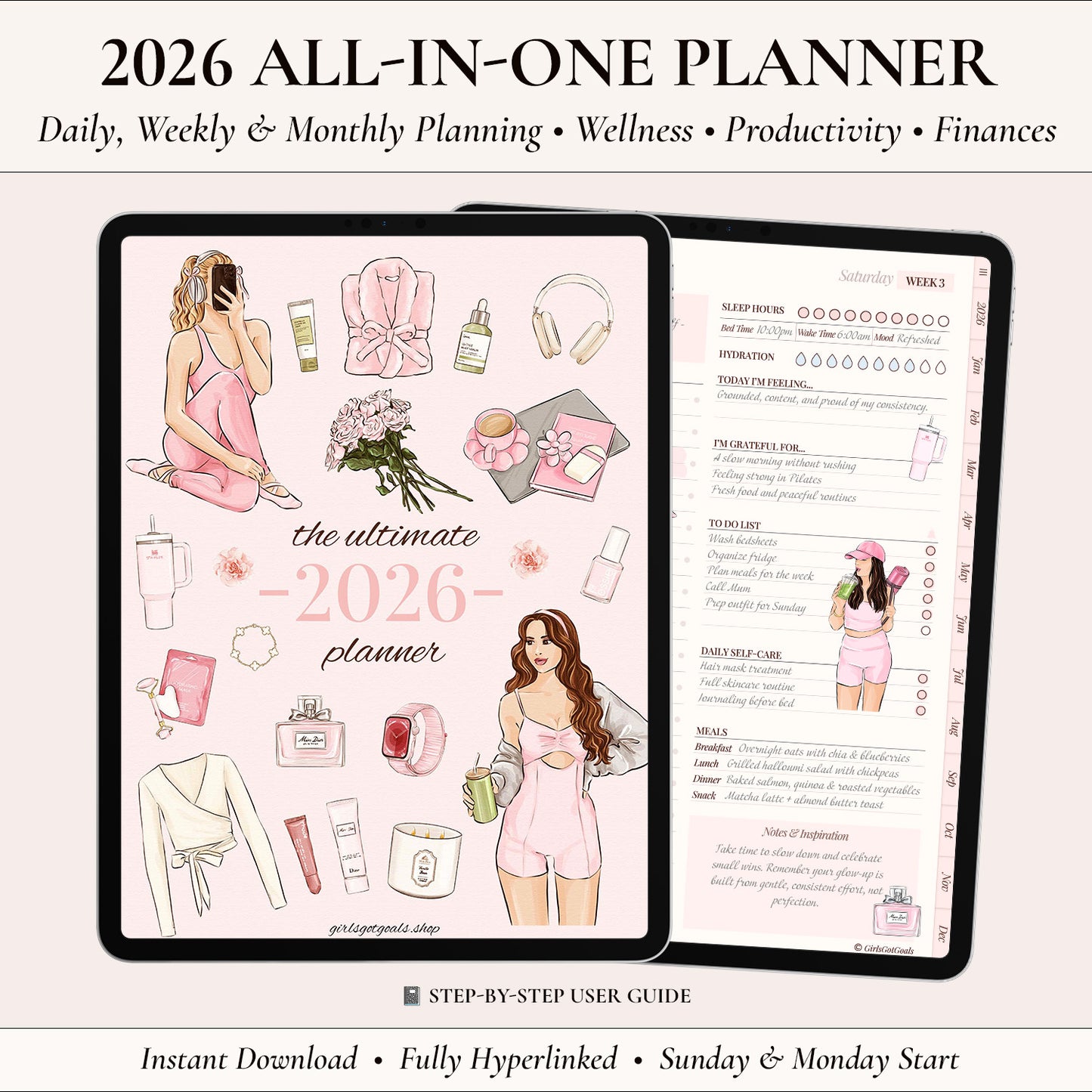 2026 Digital All-In-One Planner