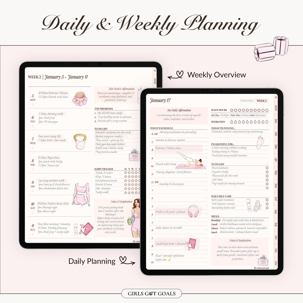 2026 Digital All-In-One Planner
