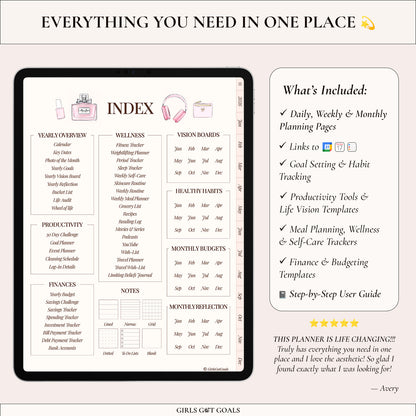 2026 Digital All-In-One Planner