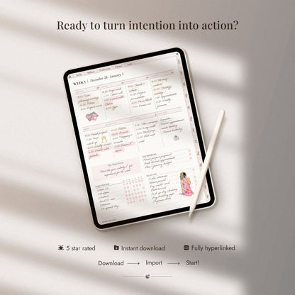 2027 Digital All-In-One Planner