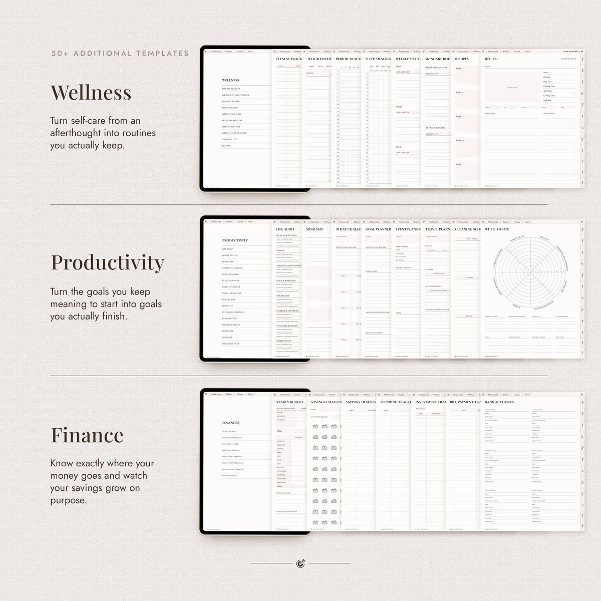 2027 Digital All-In-One Planner