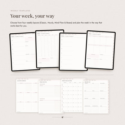 2027 Digital All-In-One Planner