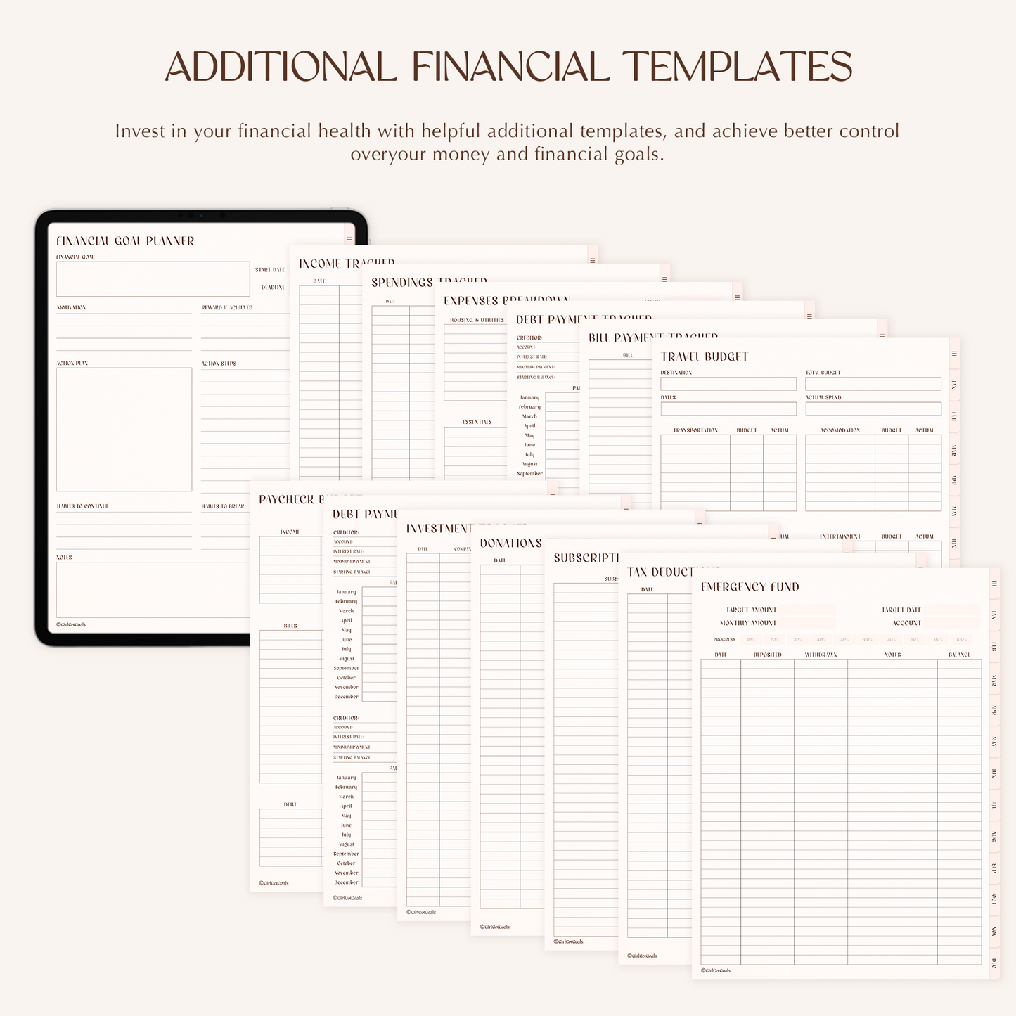 Digital Budget Planner