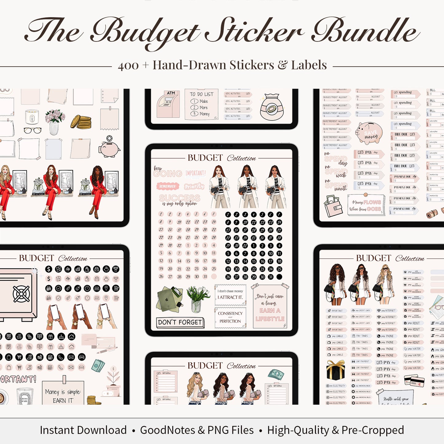 Digital Budget Stickers