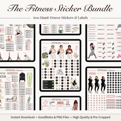 Digital Fitness Stickers