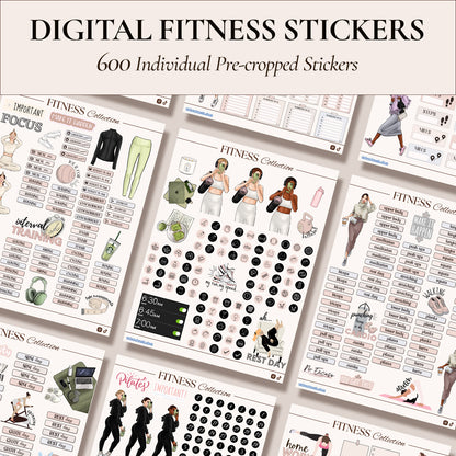 Digital Fitness Stickers
