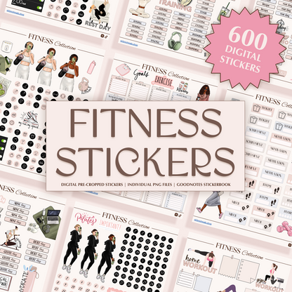 Digital Fitness Stickers