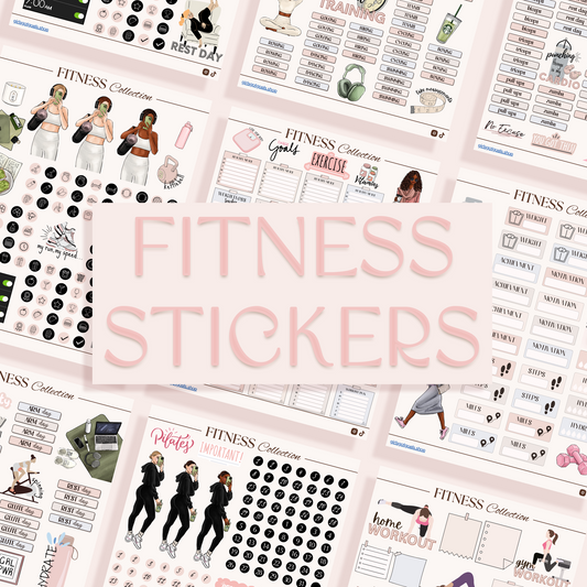 Digital Fitness Stickers