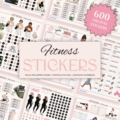 Digital Fitness Stickers