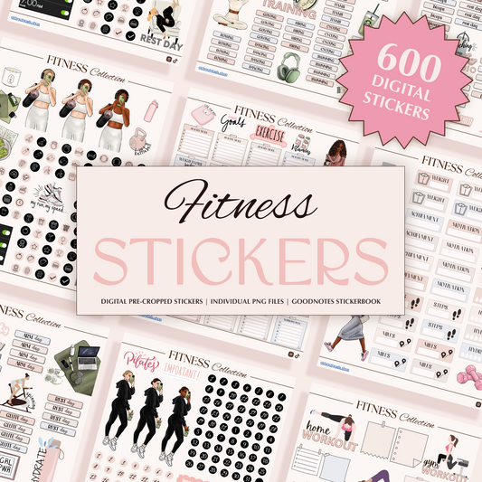Digital Fitness Stickers