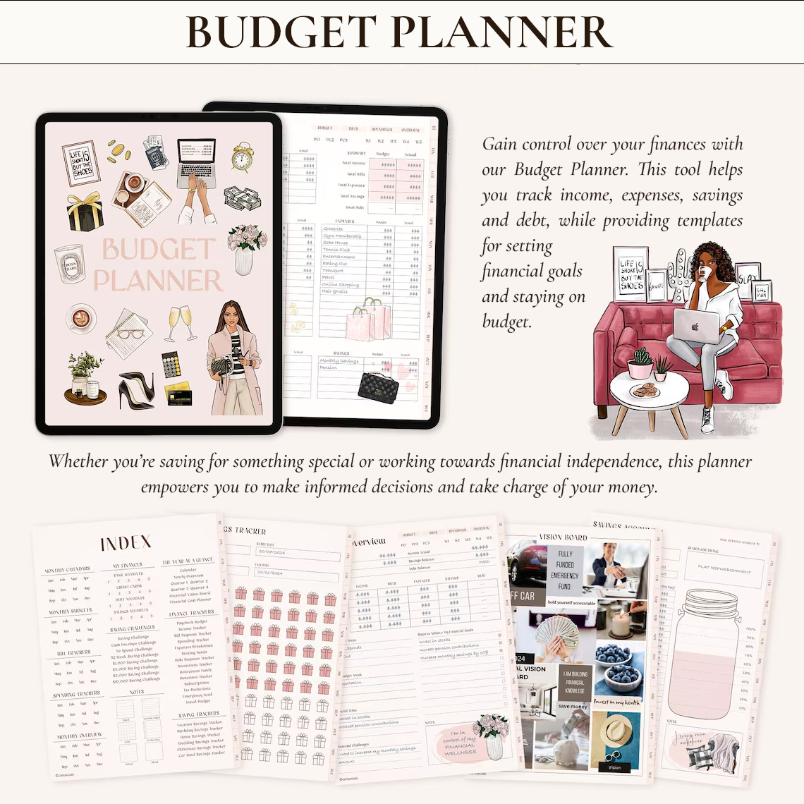 The Ultimate Digital Planner Bundle