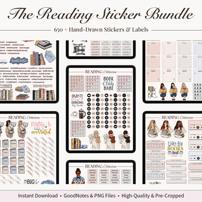 Digital Reading Stickers