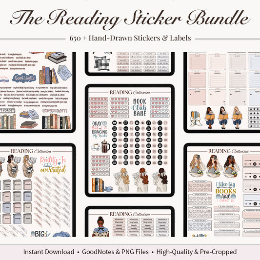 Digital Reading Stickers