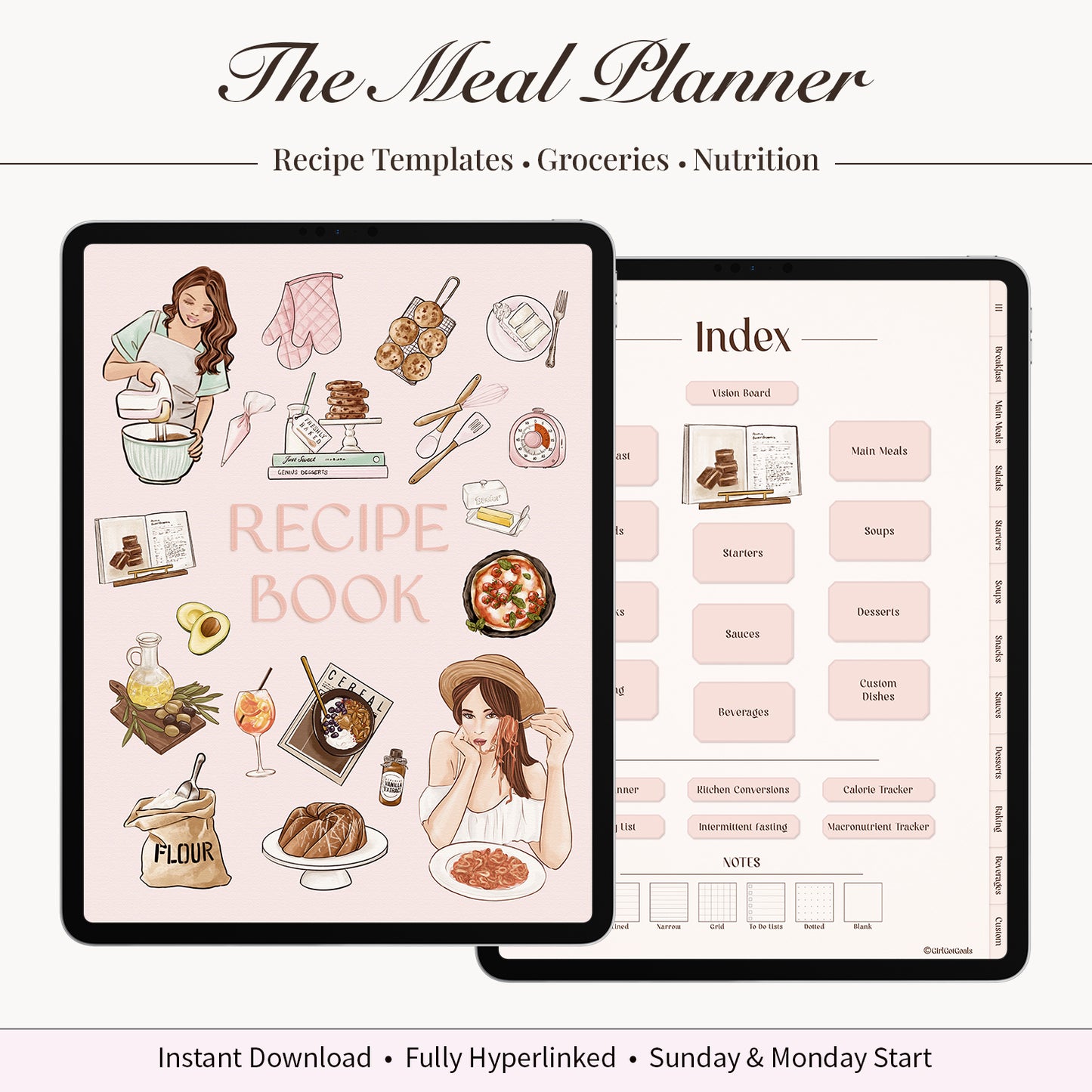 Digital Recipe Book & Meal Planner