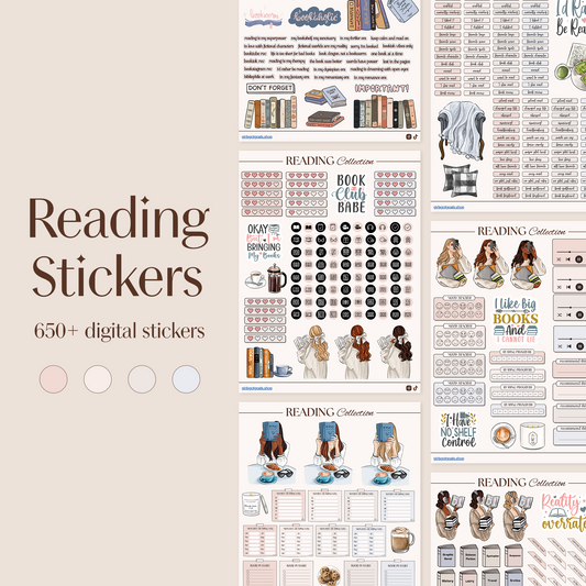 Digital Reading Stickers