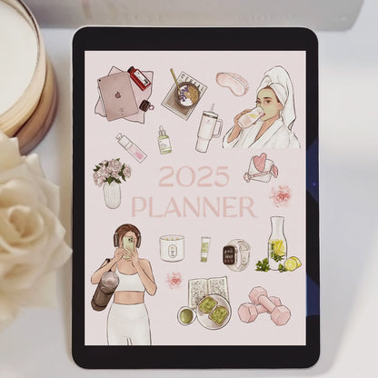 2025 Digital Glow Up Planner